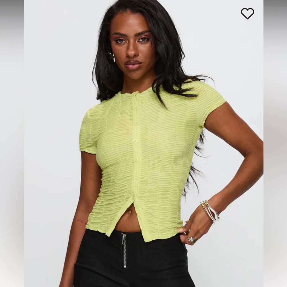 PRINCESS POLLY SUZU TEXTURED TOP